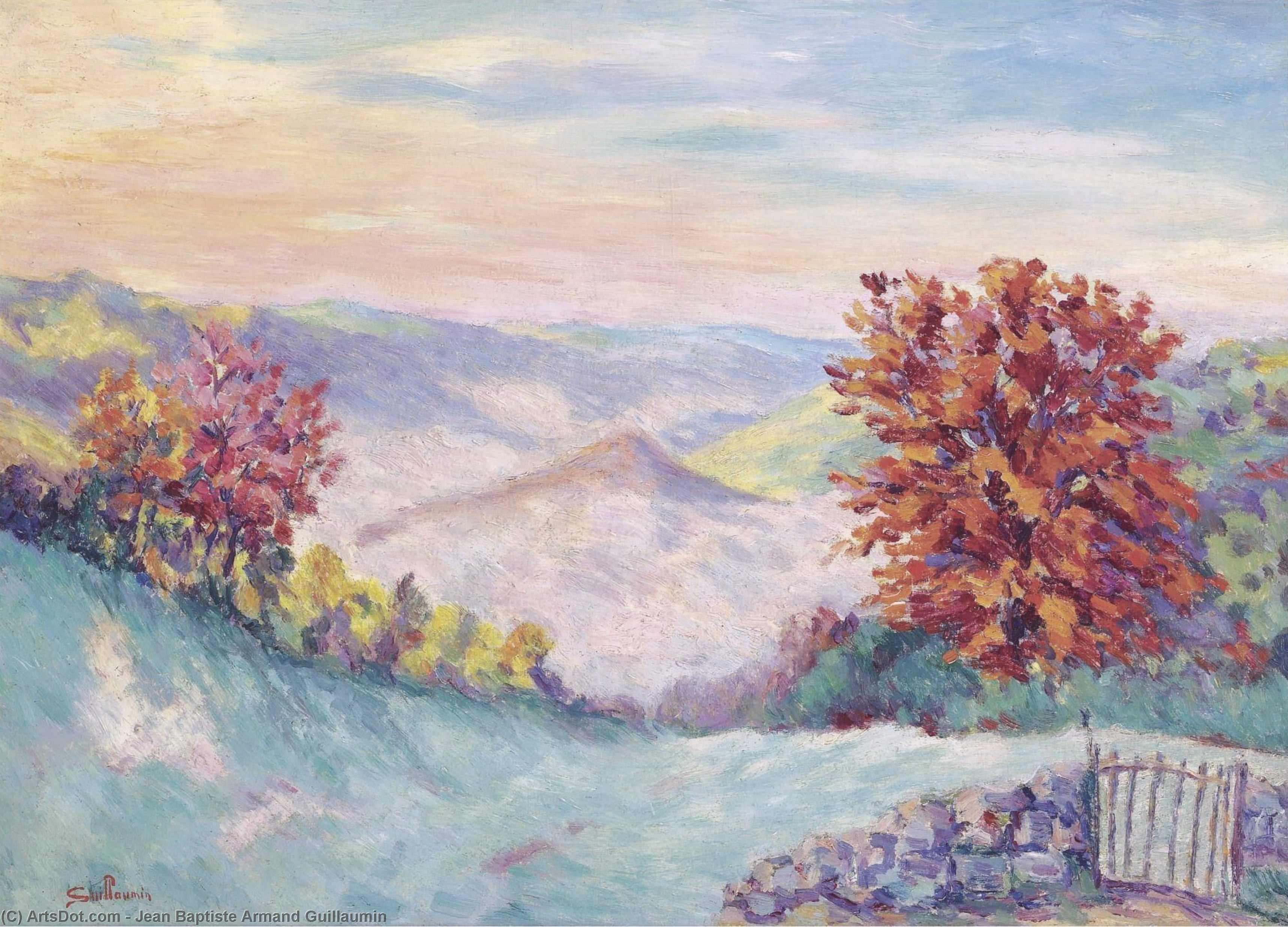 Wikioo.org - The Encyclopedia of Fine Arts - Painting, Artwork by Jean Baptiste Armand Guillaumin - Le Puy Barriou