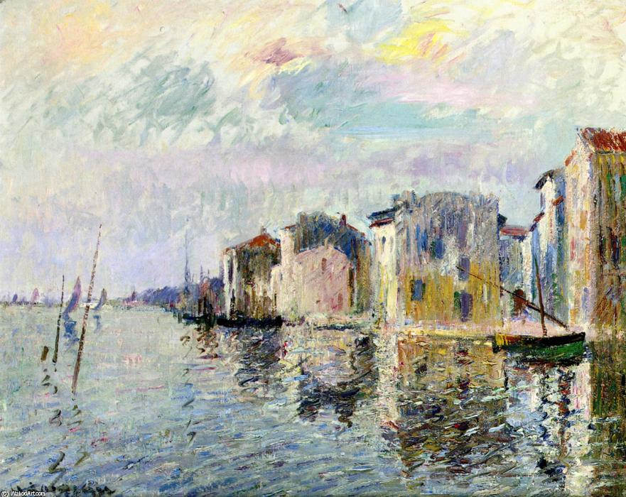 Wikioo.org - The Encyclopedia of Fine Arts - Painting, Artwork by Gustave Loiseau - Les Martigues