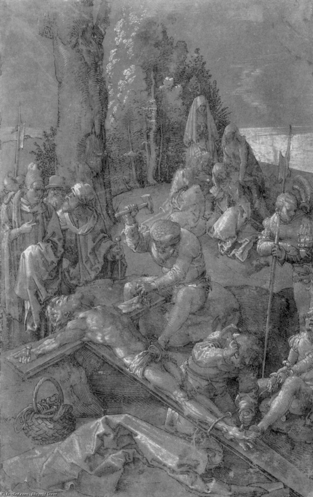 Wikioo.org - The Encyclopedia of Fine Arts - Painting, Artwork by Albrecht Durer - Christ