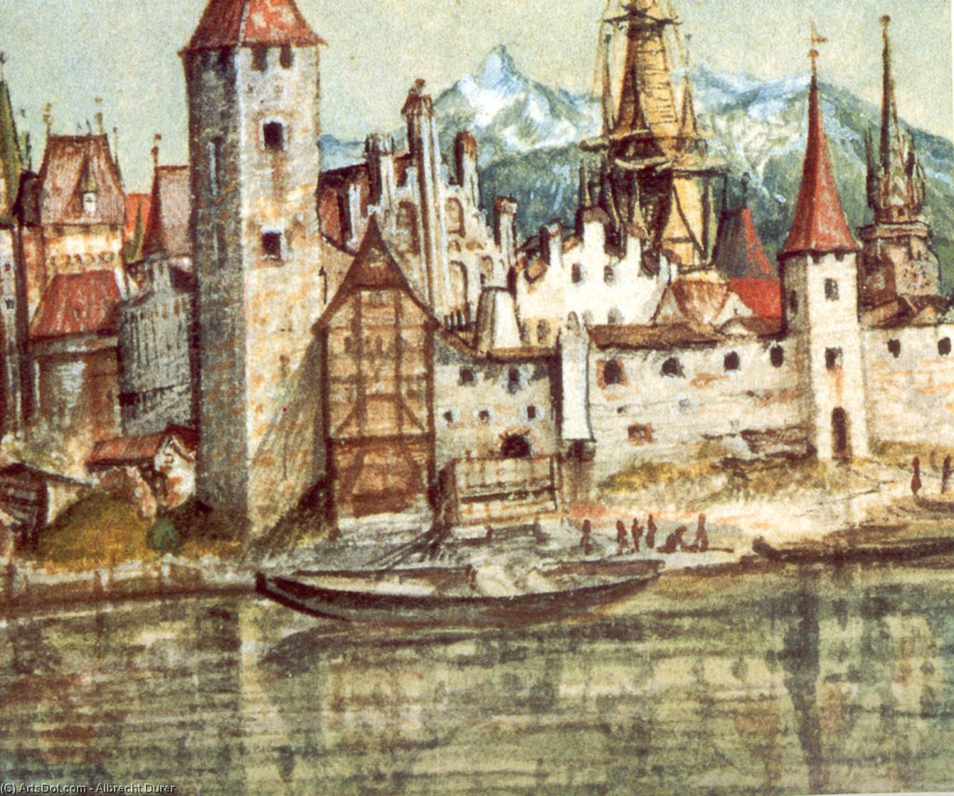 Wikioo.org - The Encyclopedia of Fine Arts - Painting, Artwork by Albrecht Durer - Innsbruck