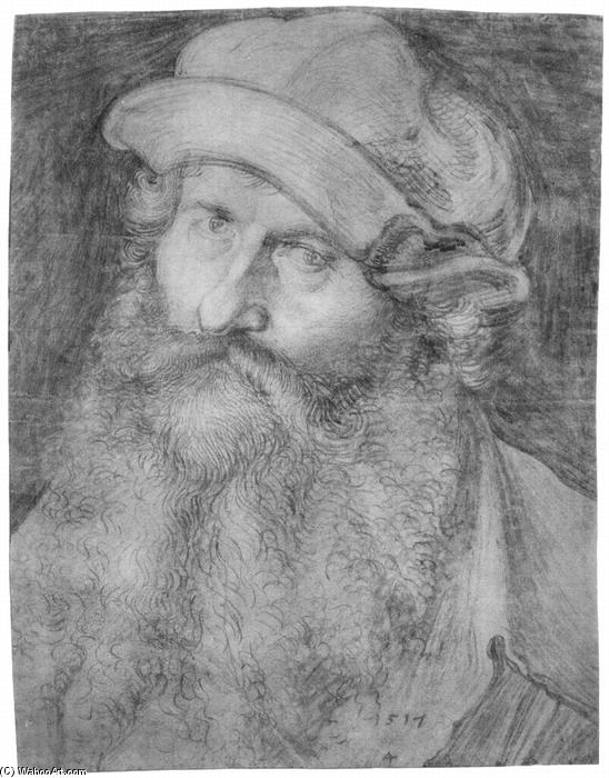 Wikioo.org - Die Enzyklopädie bildender Kunst - Malerei, Kunstwerk von Albrecht Durer - Porträt von einem mann ( Klo Stabius )