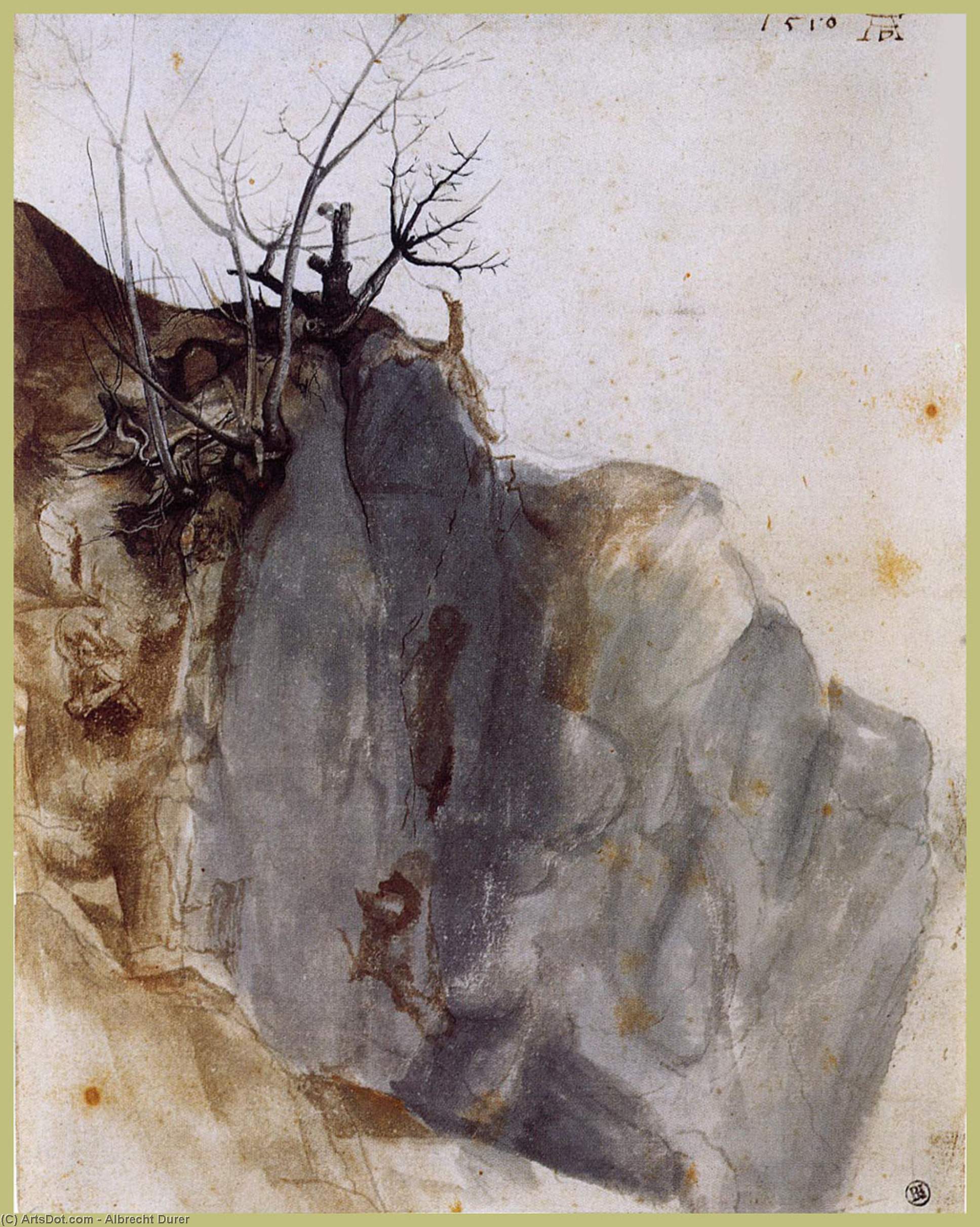 WikiOO.org - Encyclopedia of Fine Arts - Malba, Artwork Albrecht Durer - Quarry