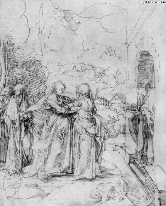 Wikioo.org - The Encyclopedia of Fine Arts - Painting, Artwork by Albrecht Durer - Visitation
