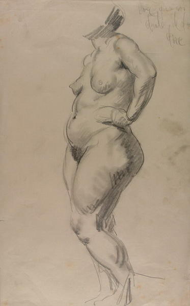 WikiOO.org - Encyclopedia of Fine Arts - Maalaus, taideteos Alekos Kontopoulos - Nude