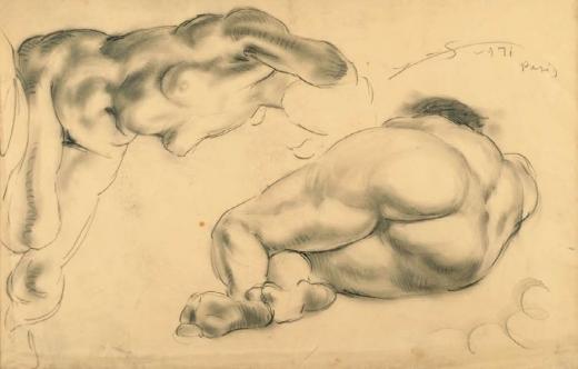 WikiOO.org - Encyclopedia of Fine Arts - Målning, konstverk Alekos Kontopoulos - Nudes
