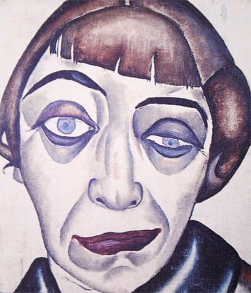 Wikioo.org - The Encyclopedia of Fine Arts - Painting, Artwork by Aleksandr Deyneka - Portrait of a Woman