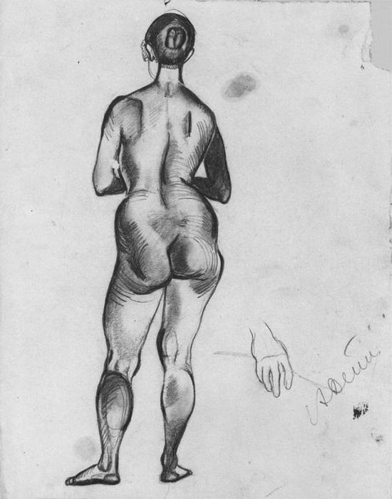WikiOO.org - Енциклопедія образотворчого мистецтва - Живопис, Картини
 Aleksandr Deyneka - Female figure