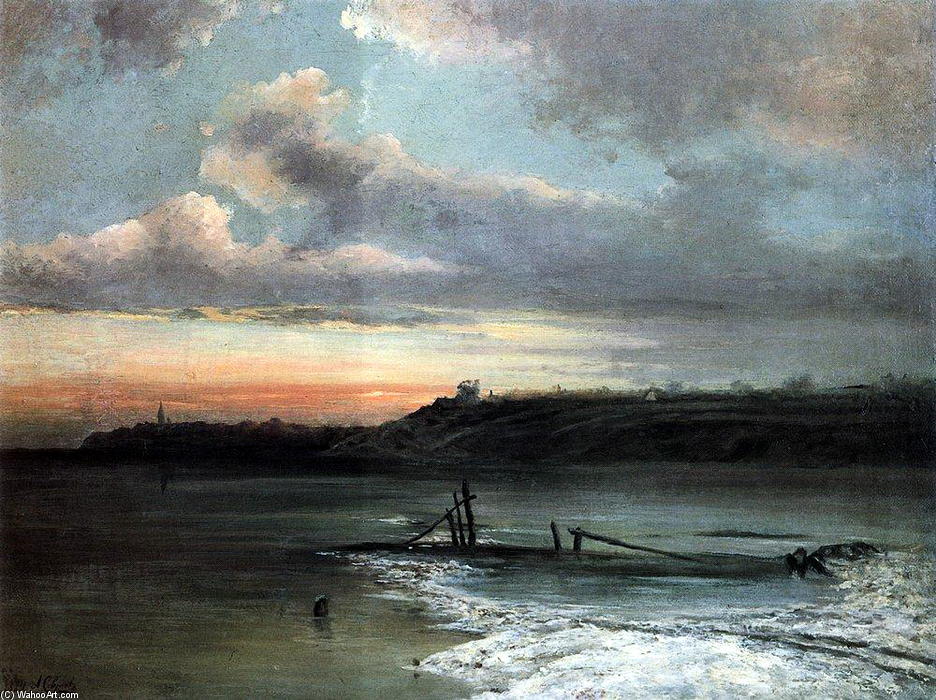 Wikioo.org - The Encyclopedia of Fine Arts - Painting, Artwork by Aleksey Savrasov - Spring Thaw