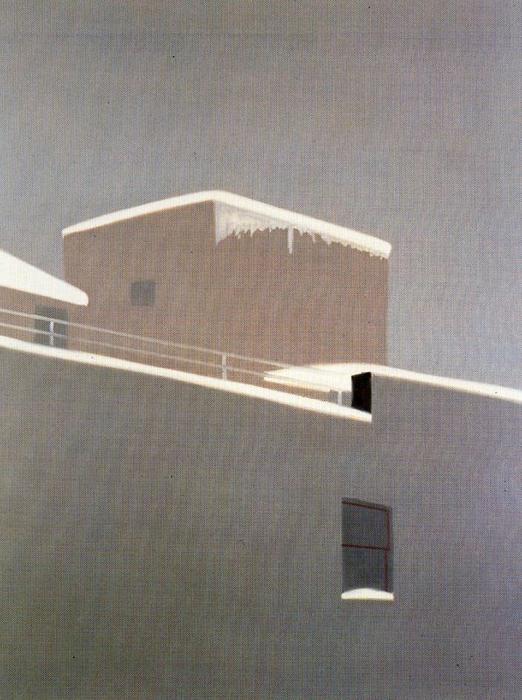 Wikioo.org - The Encyclopedia of Fine Arts - Painting, Artwork by Alex Katz - A Window In A Building