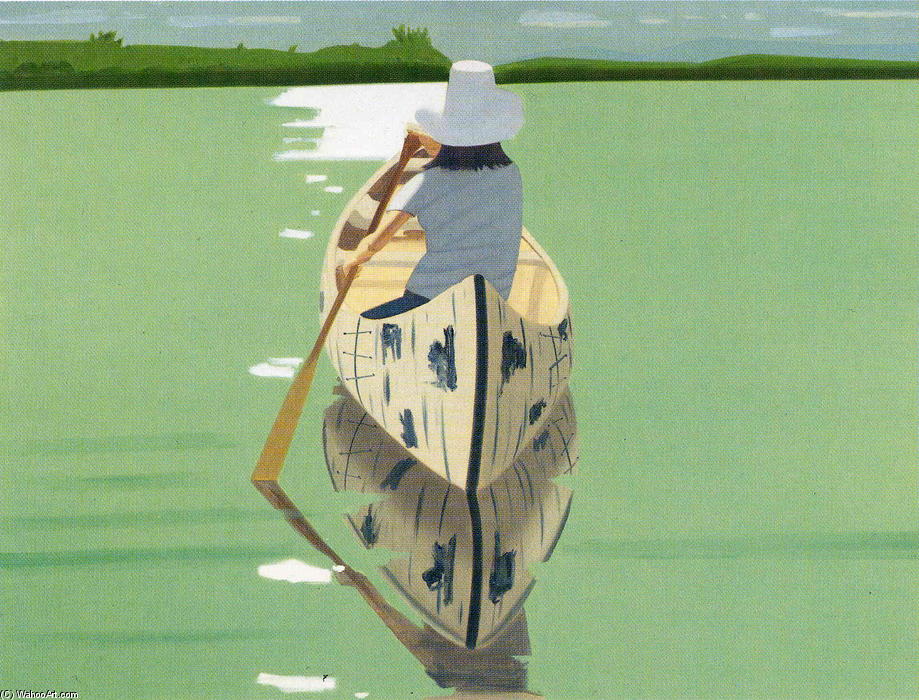 Wikioo.org - The Encyclopedia of Fine Arts - Painting, Artwork by Alex Katz - Good Afternoon