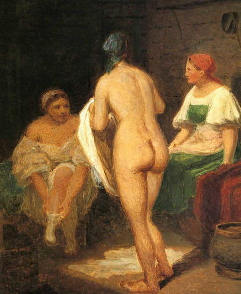 Wikioo.org – L'Encyclopédie des Beaux Arts - Peinture, Oeuvre de Alexey Venetsianov - baigneurs