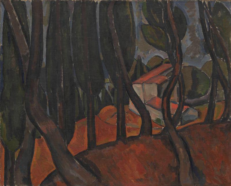 WikiOO.org - Enciklopedija likovnih umjetnosti - Slikarstvo, umjetnička djela André Derain - Forest at Martigues