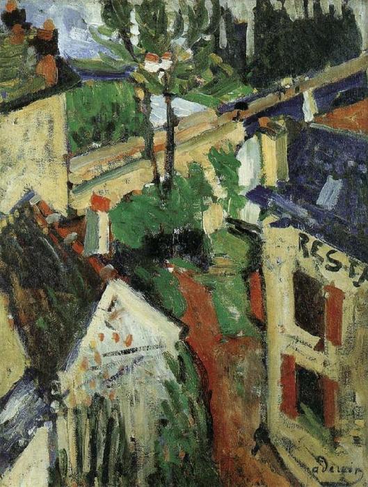 Wikioo.org - The Encyclopedia of Fine Arts - Painting, Artwork by André Derain - Baker's hotel