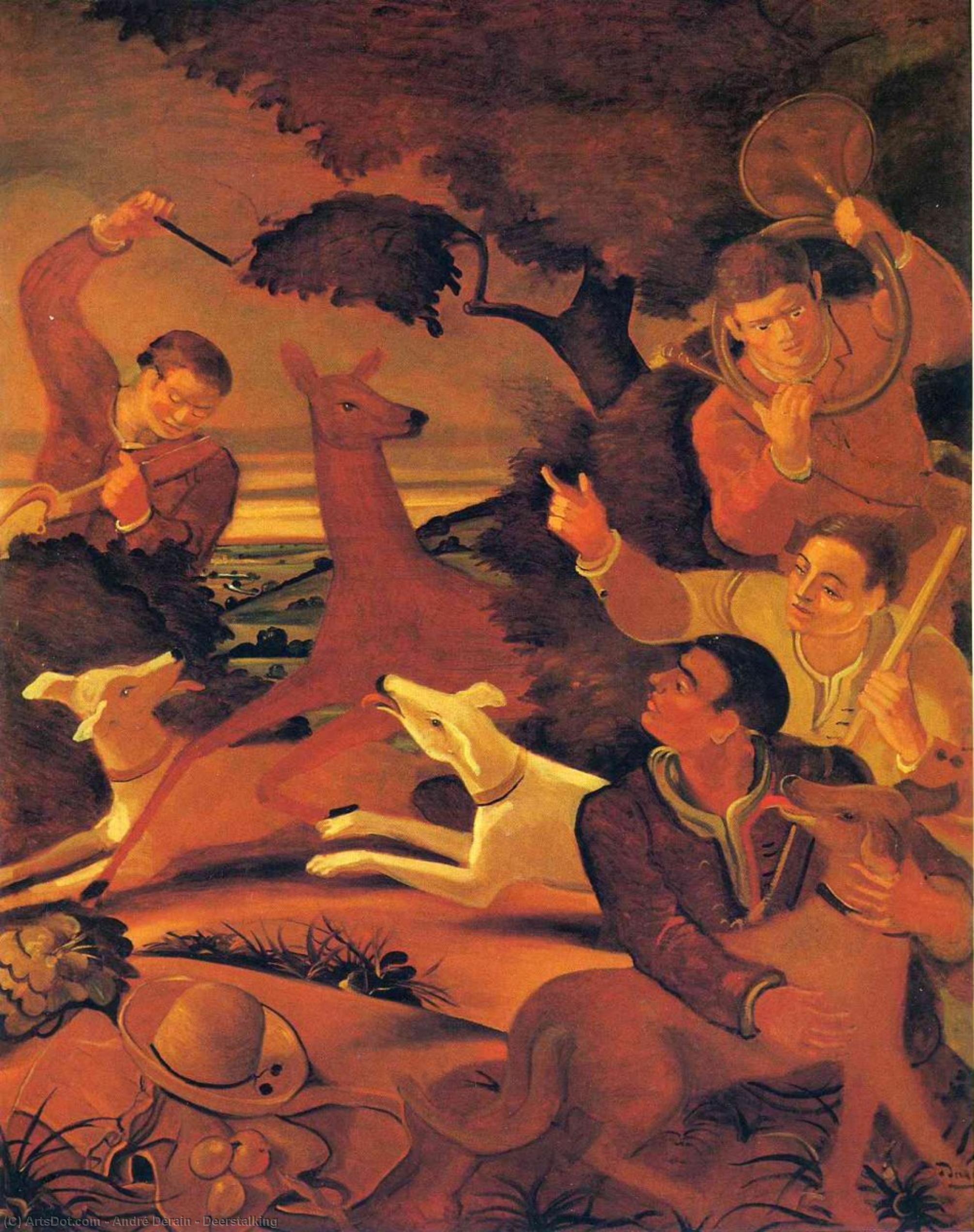 Wikioo.org - The Encyclopedia of Fine Arts - Painting, Artwork by André Derain - Deerstalking