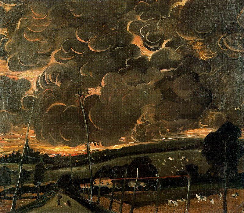 WikiOO.org – 美術百科全書 - 繪畫，作品 André Derain - 悲怆的风景