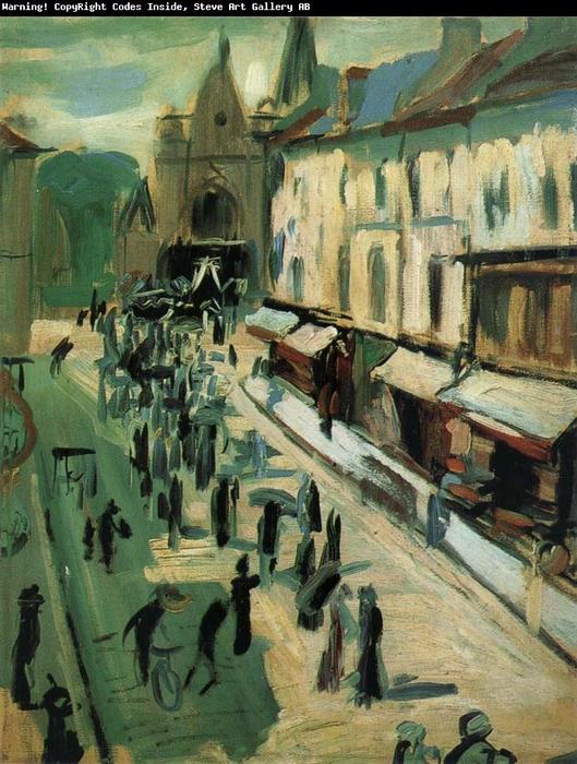 Wikioo.org - Bách khoa toàn thư về mỹ thuật - Vẽ tranh, Tác phẩm nghệ thuật André Derain - Funeral
