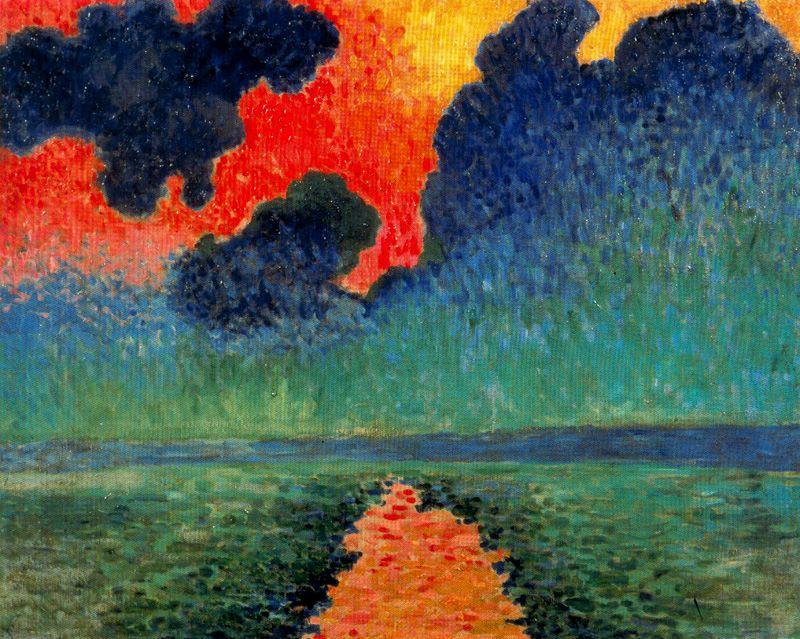 Wikioo.org - The Encyclopedia of Fine Arts - Painting, Artwork by André Derain - Effect of Sun on the Water, London