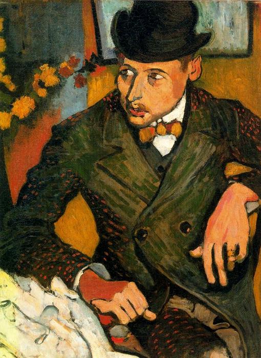 Wikioo.org - Die Enzyklopädie bildender Kunst - Malerei, Kunstwerk von André Derain - Porträt von Lucien Gilbert