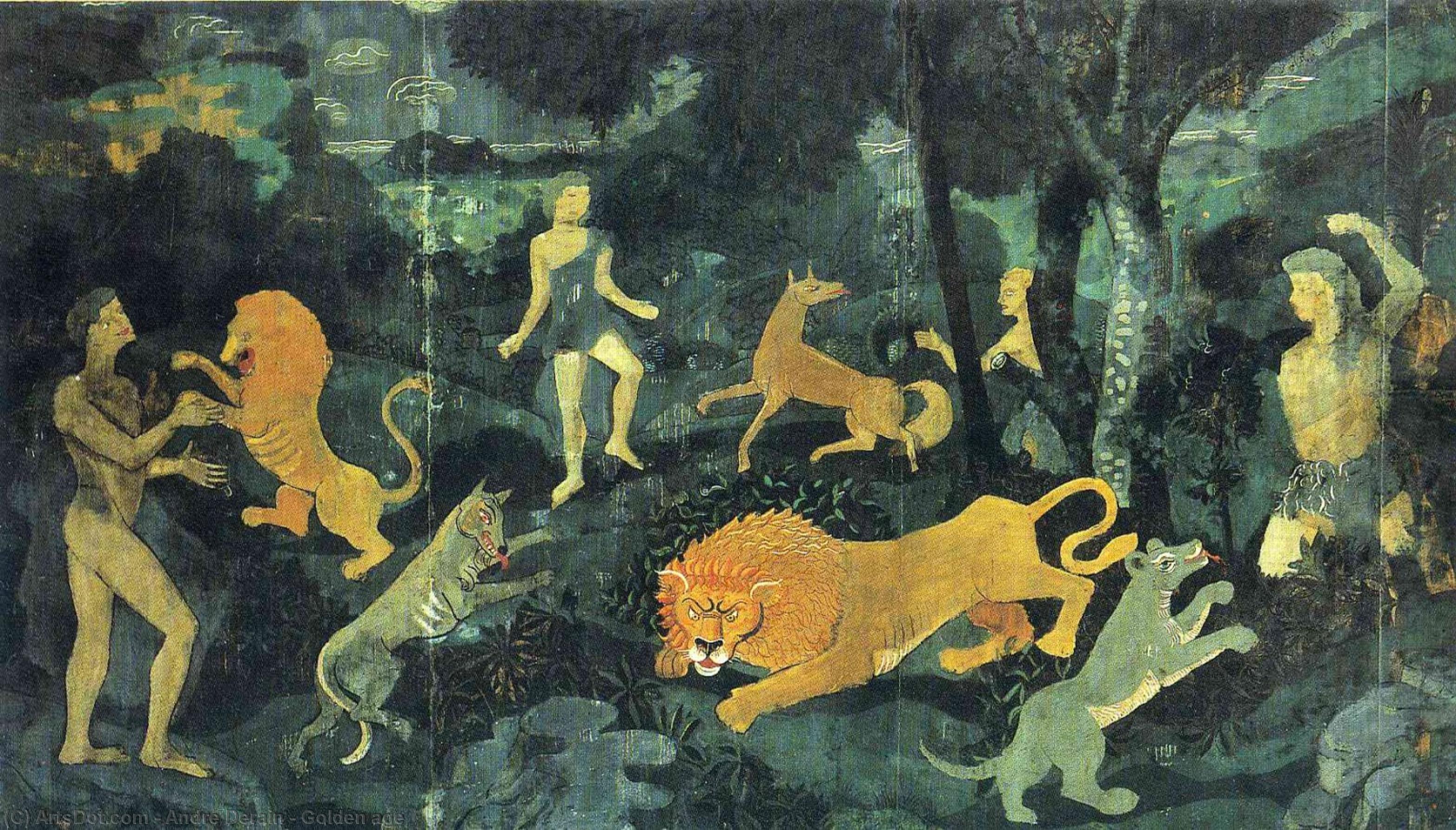 WikiOO.org - Enciklopedija dailės - Tapyba, meno kuriniai André Derain - Golden age