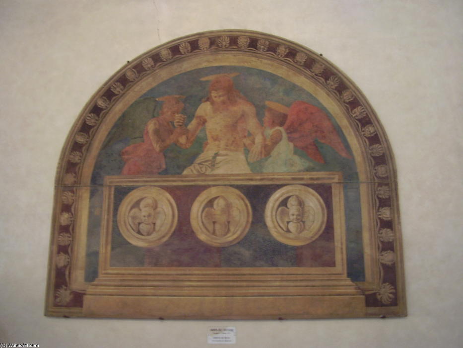 Wikioo.org - The Encyclopedia of Fine Arts - Painting, Artwork by Andrea Del Castagno - Resurrection