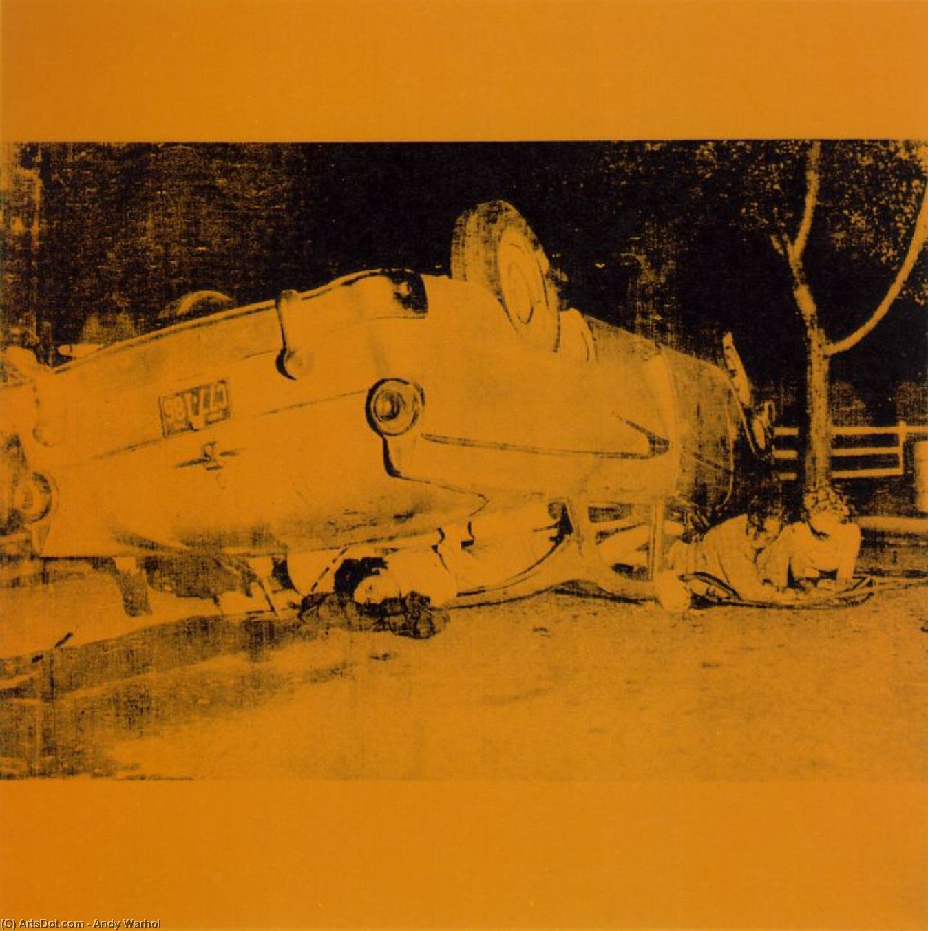 Wikioo.org - Encyklopedia Sztuk Pięknych - Malarstwo, Grafika Andy Warhol - Five deaths