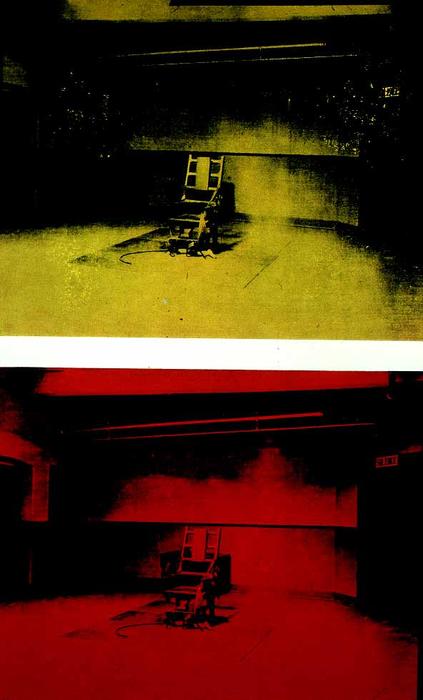 WikiOO.org - Encyclopedia of Fine Arts - Maalaus, taideteos Andy Warhol - Electric Chair