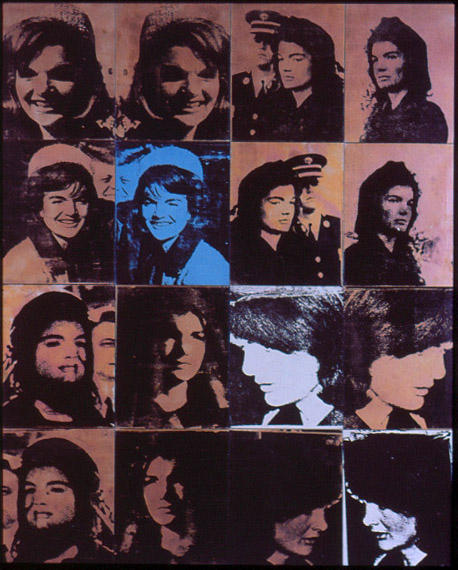 WikiOO.org - Encyclopedia of Fine Arts - Schilderen, Artwork Andy Warhol - Jackie
