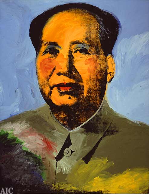 Wikioo.org - The Encyclopedia of Fine Arts - Painting, Artwork by Andy Warhol - Mao