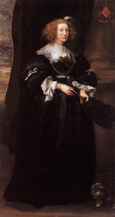 Wikioo.org - The Encyclopedia of Fine Arts - Painting, Artwork by Anthony Van Dyck - Marie de Raet