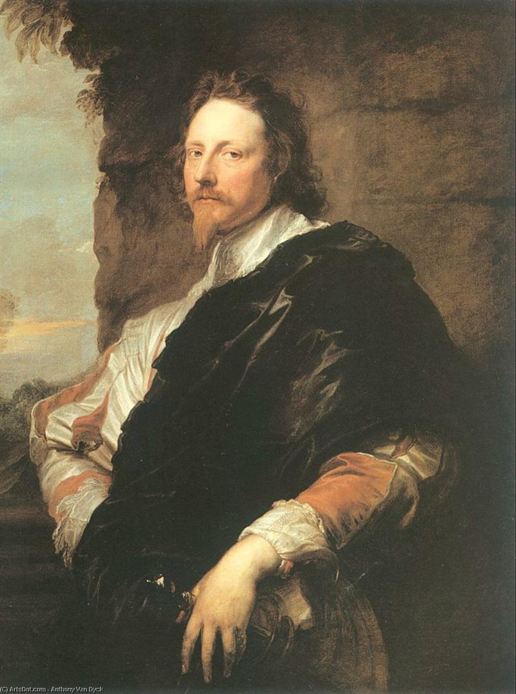 WikiOO.org - Encyclopedia of Fine Arts - Lukisan, Artwork Anthony Van Dyck - Nicholas Lanier