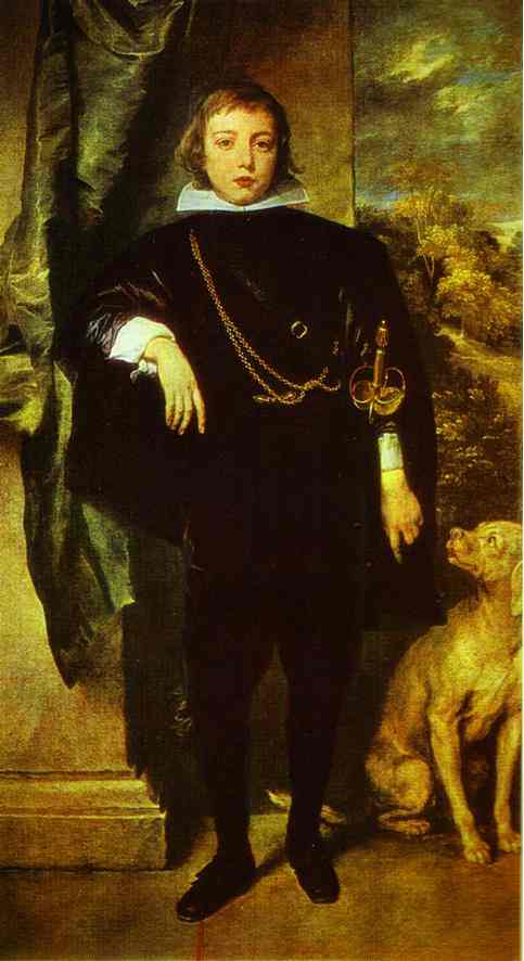 WikiOO.org - Encyclopedia of Fine Arts - Målning, konstverk Anthony Van Dyck - Prince Rupert von der Pfalz