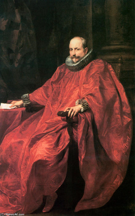 Wikioo.org - The Encyclopedia of Fine Arts - Painting, Artwork by Anthony Van Dyck - Agostino Pallavicini