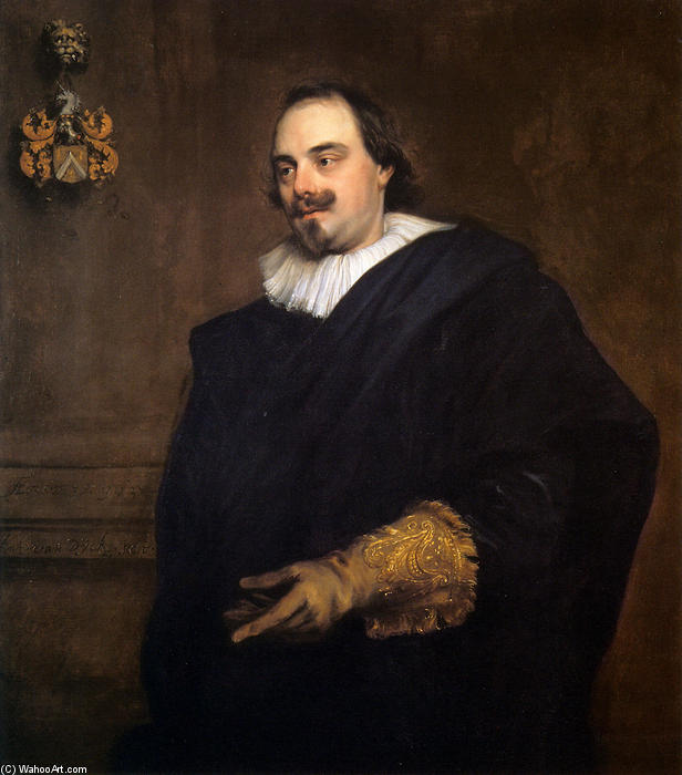 WikiOO.org - Encyclopedia of Fine Arts - Maľba, Artwork Anthony Van Dyck - Pieter Stevens
