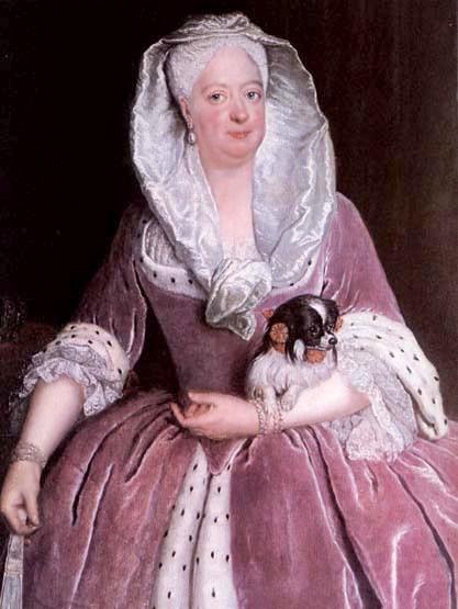 Wikioo.org - The Encyclopedia of Fine Arts - Painting, Artwork by Antoine Pesne - Portrait of Sophie Dorothea von Preußen