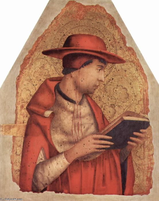 WikiOO.org - Encyclopedia of Fine Arts - Maleri, Artwork Antonello Di Giovanni Di Antonio (Antonello Da Messina) - St. Jerome