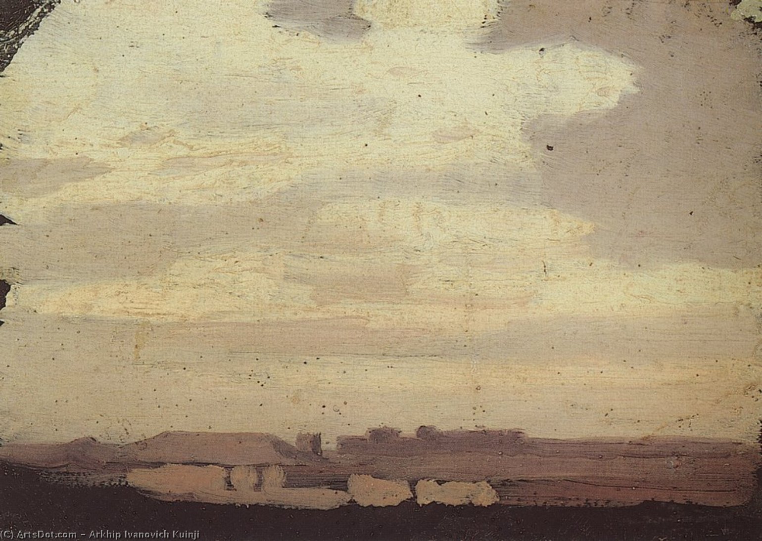 WikiOO.org - Encyclopedia of Fine Arts - Maalaus, taideteos Arkhip Ivanovich Kuinji - Clouds