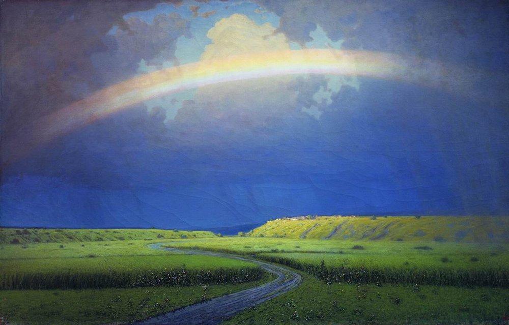 Wikioo.org - The Encyclopedia of Fine Arts - Painting, Artwork by Arkhip Ivanovich Kuinji - Rainbow