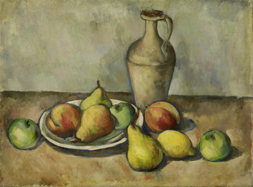 Wikioo.org - The Encyclopedia of Fine Arts - Painting, Artwork by Arshile Gorky - Pears, Peaches, and Pitcher
