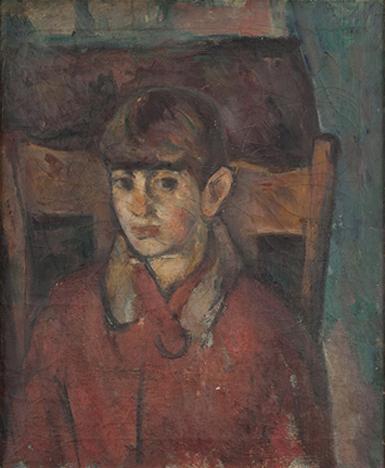 Wikioo.org - The Encyclopedia of Fine Arts - Painting, Artwork by Arshile Gorky - Portrait of Azadoohi (Liberty Miller)