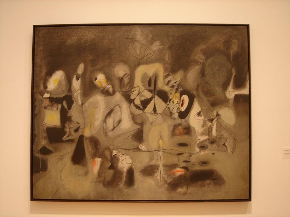 Wikioo.org - The Encyclopedia of Fine Arts - Painting, Artwork by Arshile Gorky - Diary of a Seducer