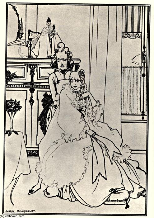 Wikioo.org - The Encyclopedia of Fine Arts - Painting, Artwork by Aubrey Vincent Beardsley - The Coiffing