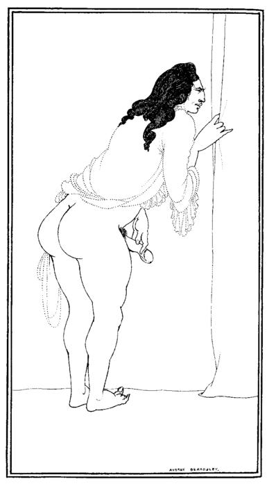 WikiOO.org - Encyclopedia of Fine Arts - Målning, konstverk Aubrey Vincent Beardsley - Adulterer