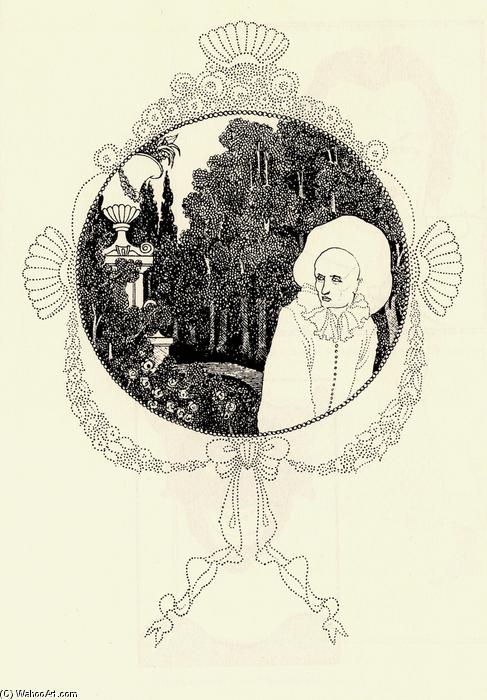 Wikioo.org - สารานุกรมวิจิตรศิลป์ - จิตรกรรม Aubrey Vincent Beardsley - Pierrot of the Minute