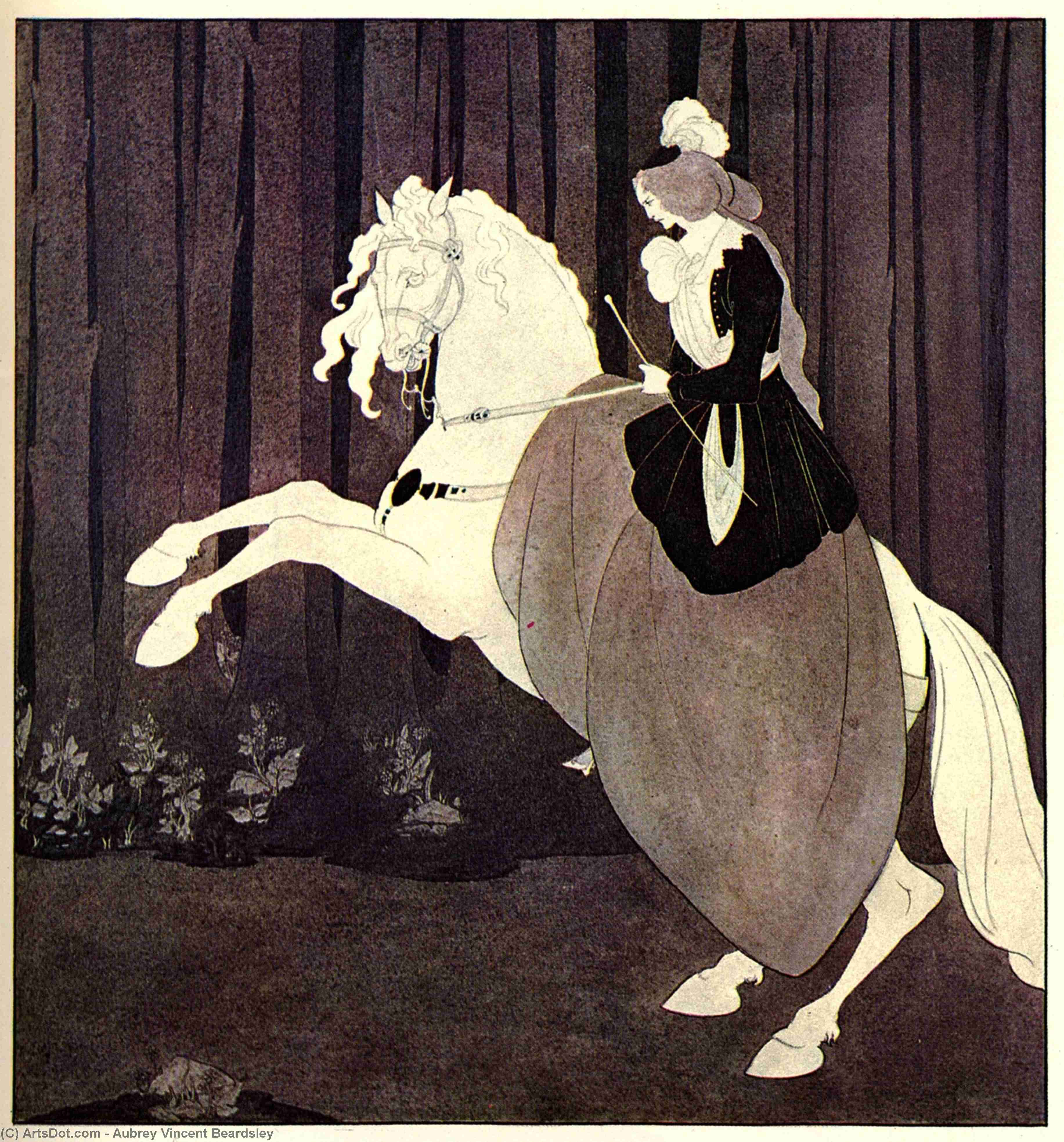 WikiOO.org - Enciclopedia of Fine Arts - Pictura, lucrări de artă Aubrey Vincent Beardsley - Chopin