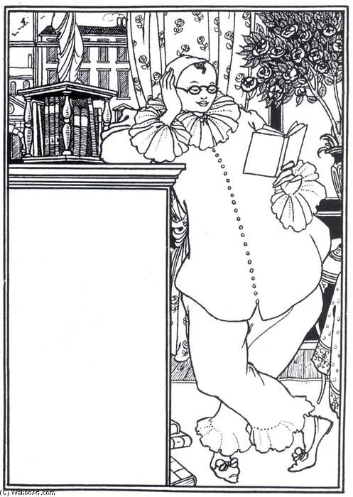 Wikioo.org - The Encyclopedia of Fine Arts - Painting, Artwork by Aubrey Vincent Beardsley - Pierrot