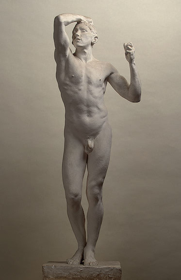 Wikioo.org - สารานุกรมวิจิตรศิลป์ - จิตรกรรม François Auguste René Rodin - Age of Bronze