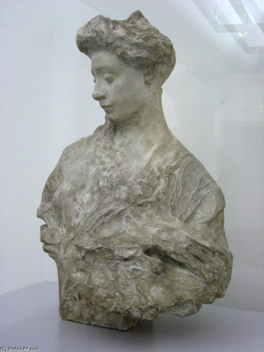 WikiOO.org – 美術百科全書 - 繪畫，作品 François Auguste René Rodin - 杜莎夫人Fenaille