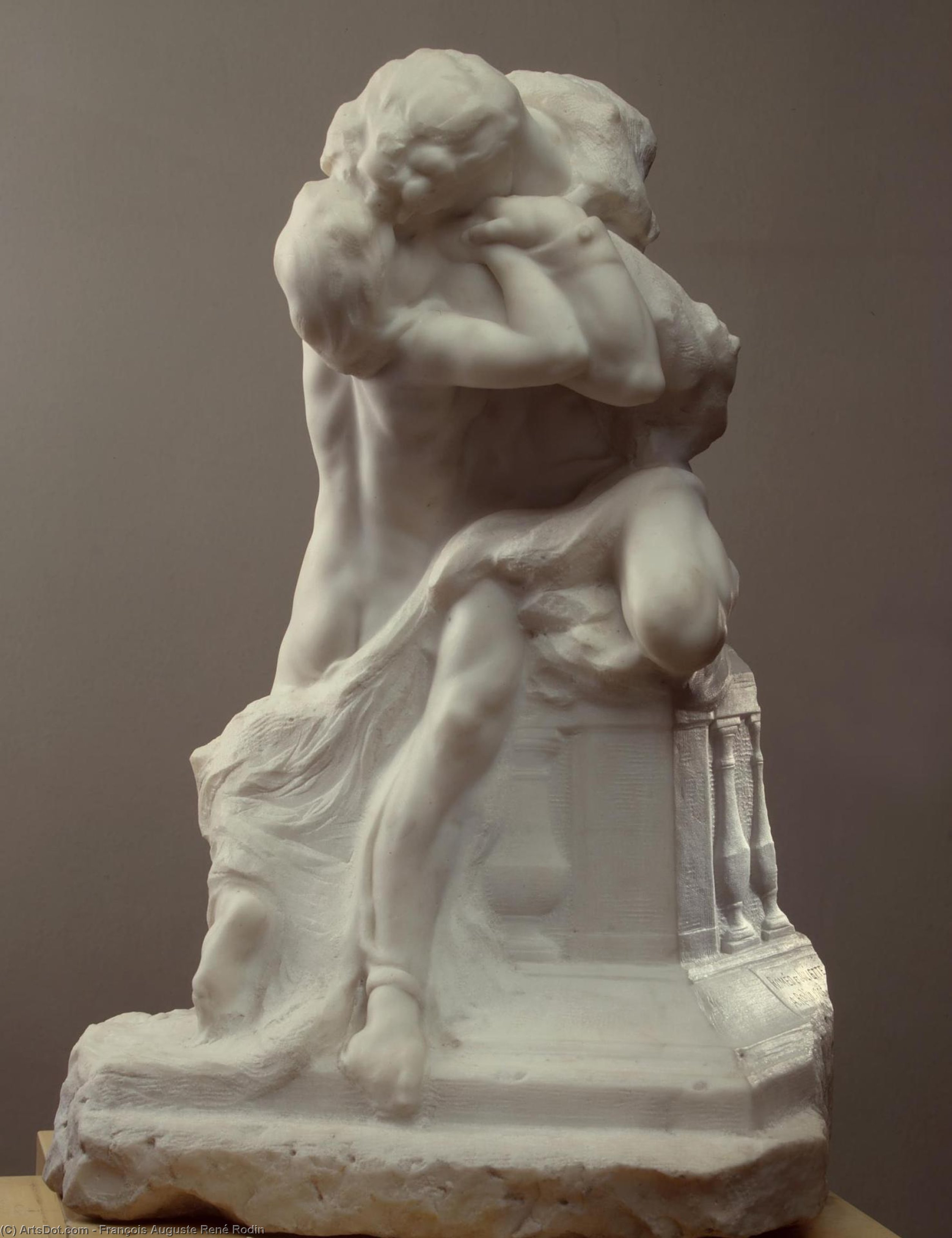WikiOO.org - Encyclopedia of Fine Arts - Lukisan, Artwork François Auguste René Rodin - Romeo and Juliet