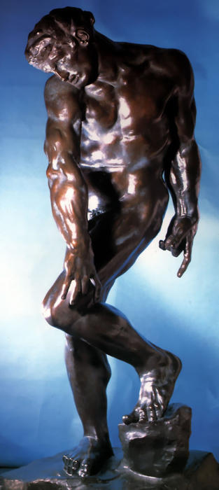 WikiOO.org - Encyclopedia of Fine Arts - Lukisan, Artwork François Auguste René Rodin - Adam