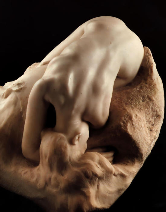Wikioo.org – La Enciclopedia de las Bellas Artes - Pintura, Obras de arte de François Auguste René Rodin - Danaid